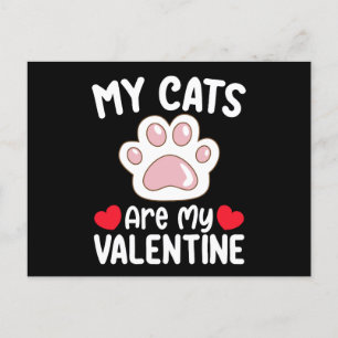 Carte Postale Mes Chats Sont Mes Amateurs Amoureux Des Animaux D
