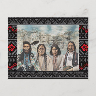 Carte Postale Mes pères fondateurs