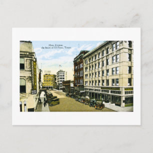 Carte Postale Mesa Avenue, El Paso, Texas