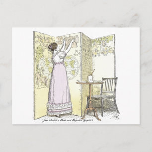 Carte Postale Mesdames accomplies, Jane Austen Pride & Préjugés