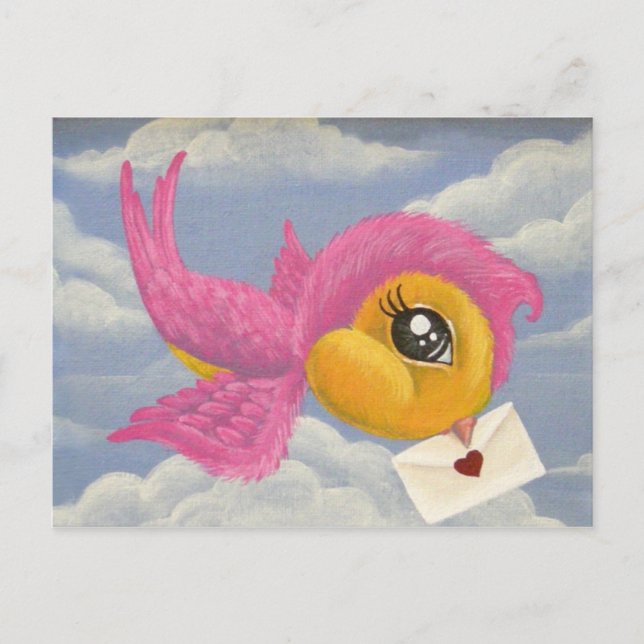 Carte postale Message d'amour (Devant)