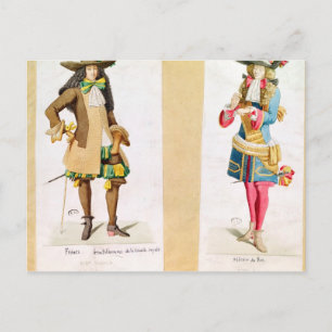 Carte Postale Messieurs de la famille royale