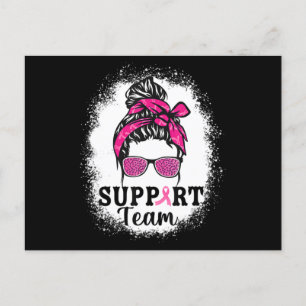 Carte Postale Messy Bun équipe de soutien pour les cheveux Prix