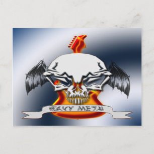 Carte Postale Métal lourd