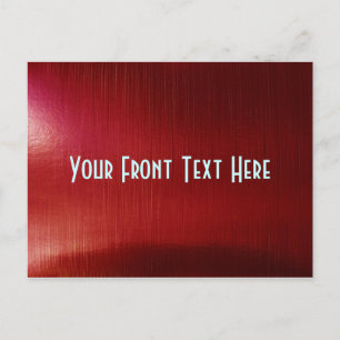 Carte Postale Métallurgie rouge