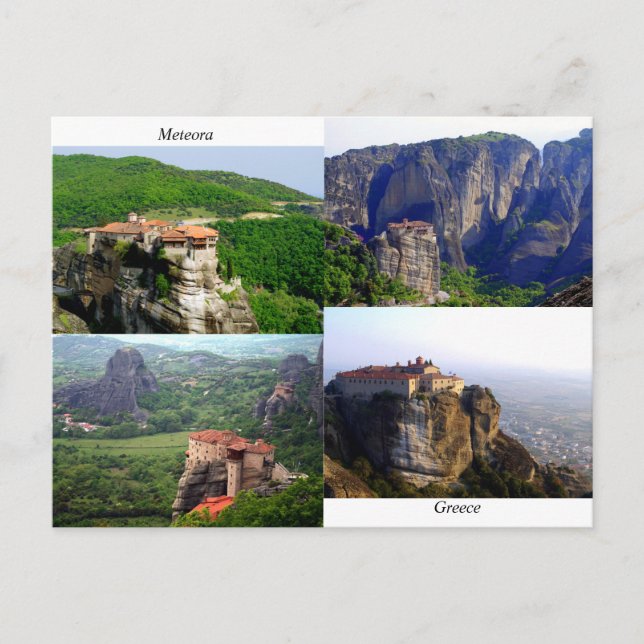 Carte Postale Meteora - Grèce (Devant)