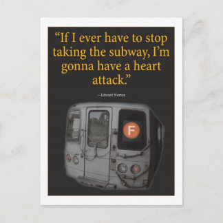 Carte Postale Métro