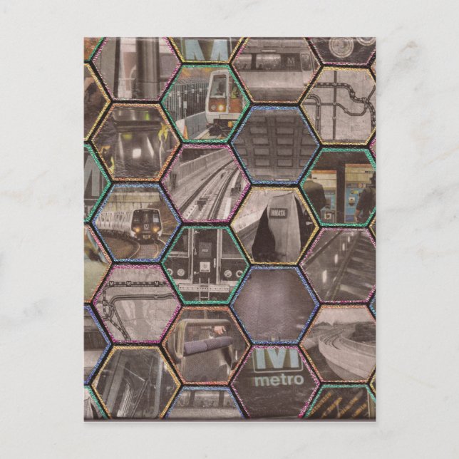 Carte Postale Métro DC (Devant)