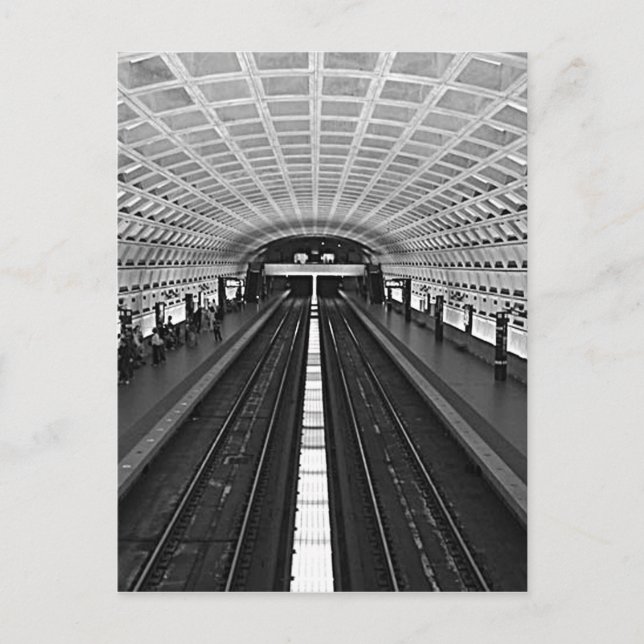 Carte Postale Métro de Washington (Devant)