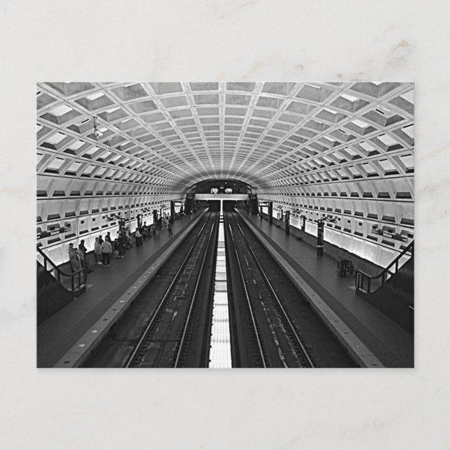 Carte Postale Métro de Washington (Devant)