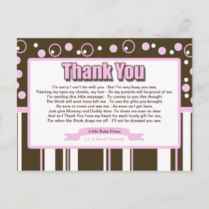 Carte Postale Métro rose