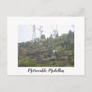Carte Postale Métrocable, Medellin