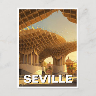 Carte Postale Metropol Parasol Séville Espagne Voyage