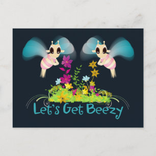 Carte Postale Mettons-nous Beezy !