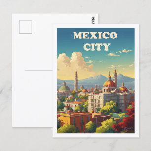 Carte Postale Mexico City célèbre Travel Place
