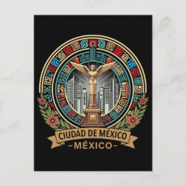 Carte Postale Mexico City Mexico Central America