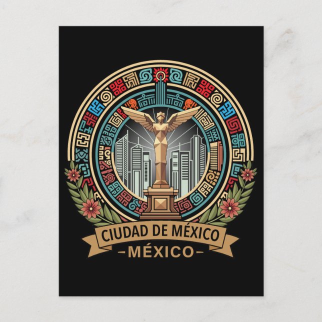 Carte Postale Mexico City Mexico Central America (Devant)