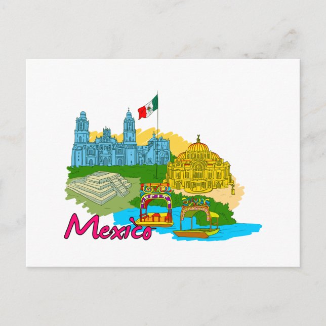 Carte Postale Mexico - Mexico.png (Devant)