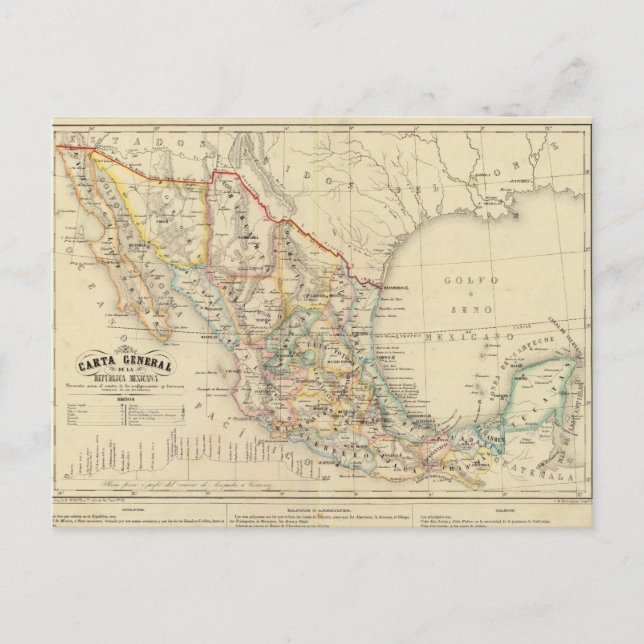 Carte Postale Mexique (Devant)