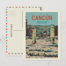 Mexique, Cancún, Quintana Roo, Yucatán, ruines may