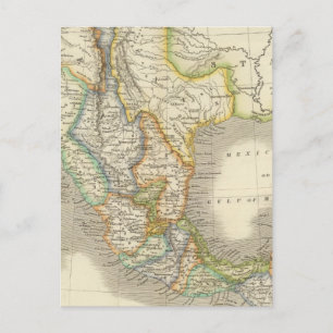 Carte Postale Mexique et Guatamala