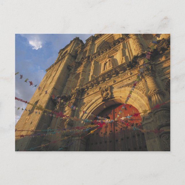 Carte Postale Mexique, Oaxaca, Templo de San Felipe de Neri 2 (Devant)