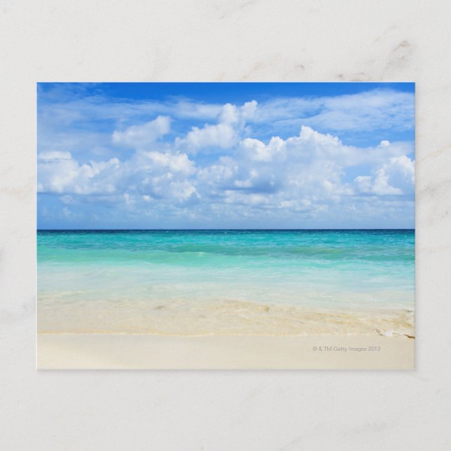 Carte Postale Mexique, Playa Del Carmen, plage tropicale (Devant)