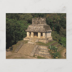 Carte Postale Mexique, province de Chiapas,  Palenque, Temple de
