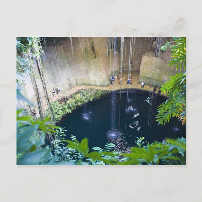 Carte Postale Mexique, Quintana Roo, près de Chichen Itza, (Devant)