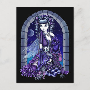Carte postale "Mia" Twilight Moon Fairy & Kitty