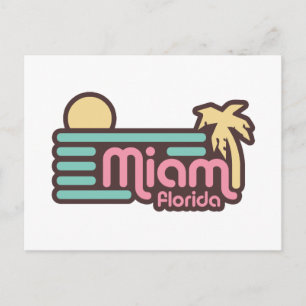 Carte Postale Miami