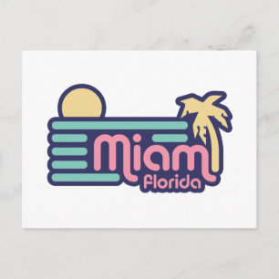 Carte Postale Miami