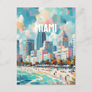 Carte Postale miami