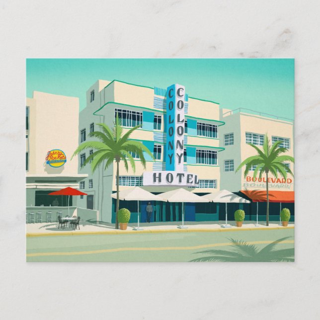 Carte Postale Miami (Devant)
