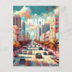 Carte Postale miami