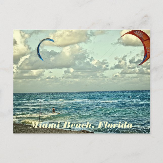 Carte Postale Miami Beach Floride (Devant)