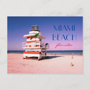 Carte Postale Miami Beach Floride #01