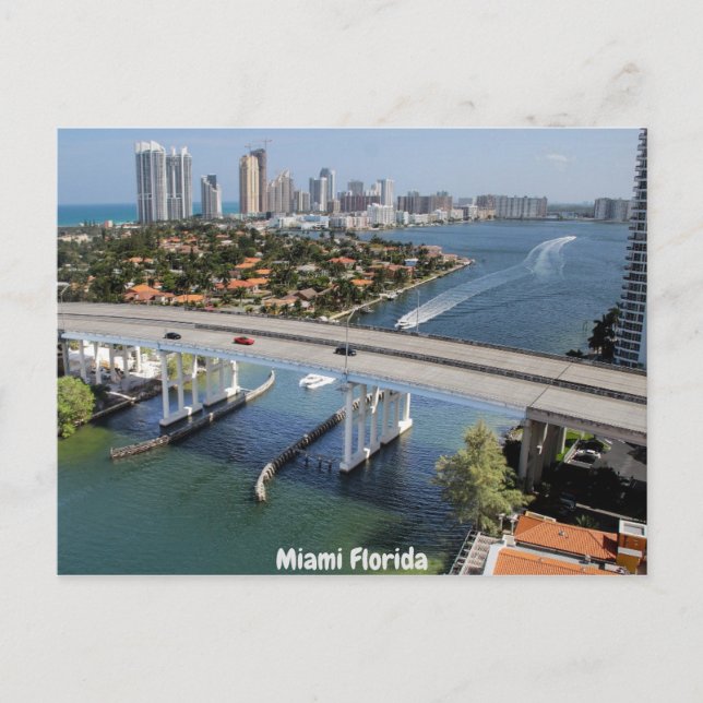 Carte Postale Miami, Floride (Devant)