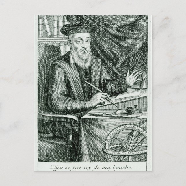 Carte Postale Michel de Nostredame (Devant)