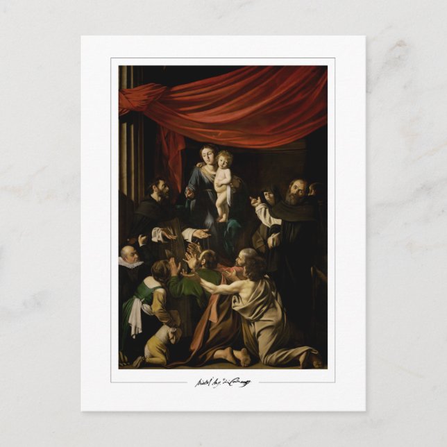 Carte Postale Michelangelo Merisi da Caravaggio #2 - Art (Devant)