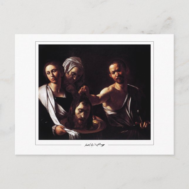Carte Postale Michelangelo Merisi da Caravaggio #32 - Beaux-Arts (Devant)