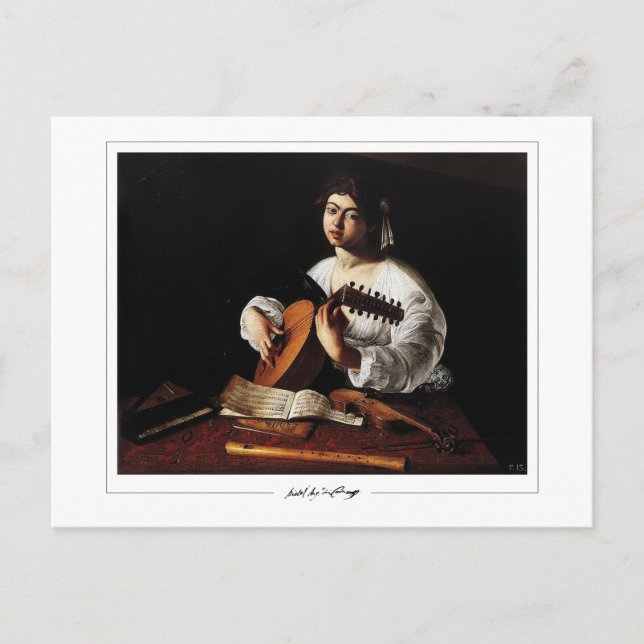 Carte Postale Michelangelo Merisi da Caravaggio #44 - Beaux-Arts (Devant)