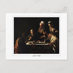 Carte Postale Michelangelo Merisi da Caravaggio #66 - Beaux-Arts