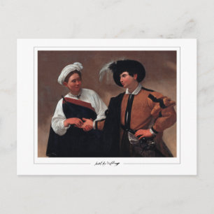 Carte Postale Michelangelo Merisi da Caravaggio #8 - Beaux-arts