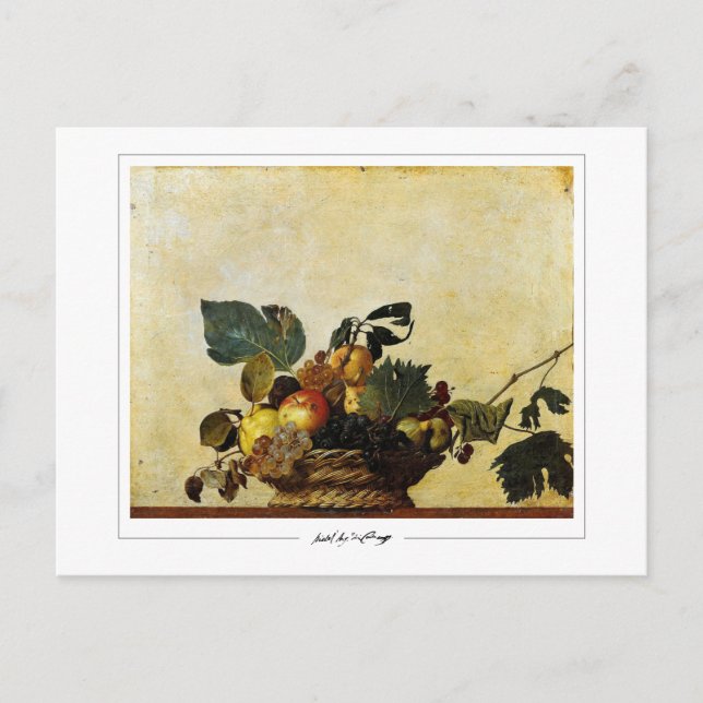 Carte Postale Michelangelo Merisi da Caravaggio #99 - Beaux-Arts (Devant)