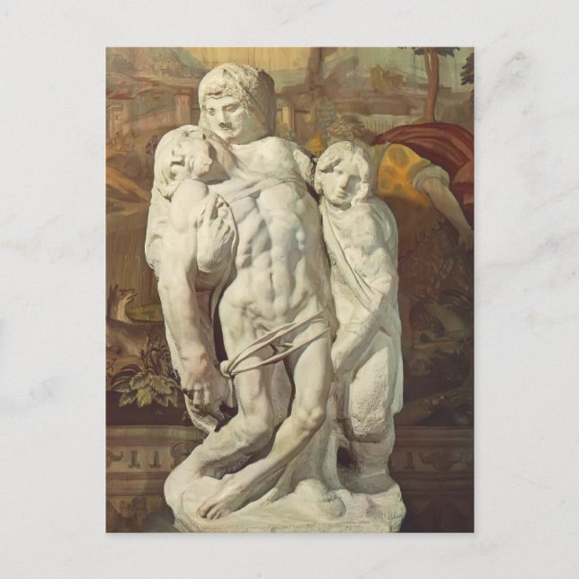 Carte Postale Michelangelo-Palestrina Pieta (Devant)
