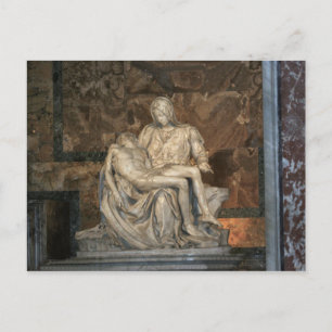 Carte postale Michelangelo Pieta