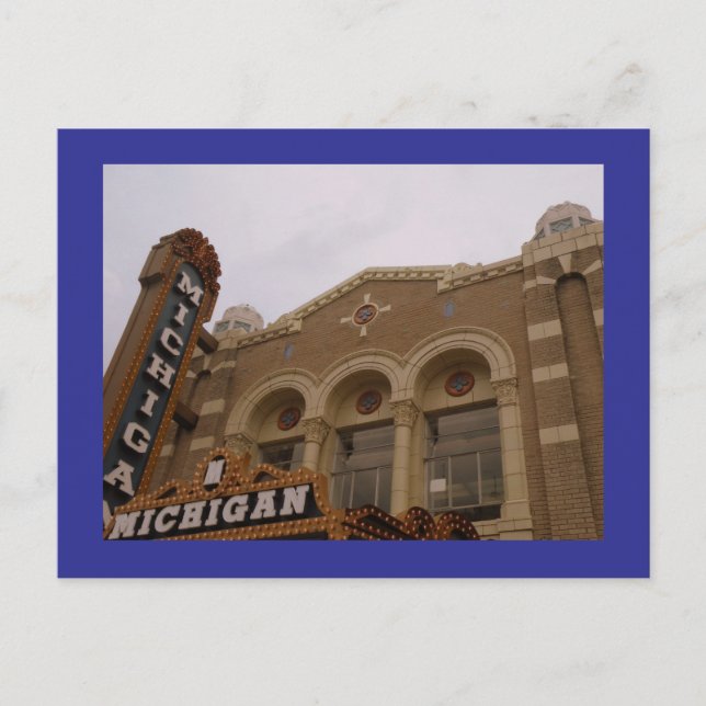 Carte Postale Michigan (Devant)