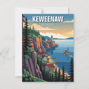 Carte Postale Michigan Keweenaw