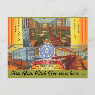 Carte Postale Michigan, Prekete's Bros. Sugar Bowl